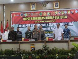 Rakor Lintas Sektoral di Polda Sultra, Pengamanan Arus Mudik, Stabilitas Harga Bahan Pokok dan Ketersediaan BBM Jadi Fokus Utama