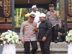Kapolda Sultra Irjen Pol Dwi Irianto, S.I.K., M.Si Resmikan Pura Dharma Chakti Raharja 
