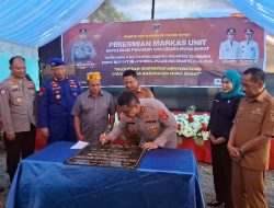 Kapolda Sultra Resmikan Markas Polairud di Mun Barat, Tingkatkan Keamanan Perairan