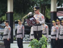 Kapolda Sultra Pimpin Upacara Hari Kesadaran Nasional, Tekankan Sinergitas dan Kewaspadaan Bencana