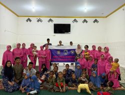 Personel dan Bhayangkari Ditbinmas Polda Sultra Gelar Bakti Sosial di Dua Panti Asuhan di Kendari