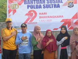 *Berkontribusi Untuk Kemanusiaan, Polda Sultra Gelar Donor Darah dalam Rangka Hari Bhayangkara ke-79*