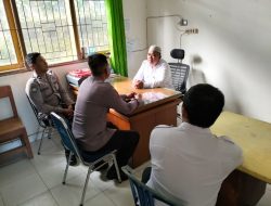 KOORDINASI DITBINMAS SUBDIT TIBSOS POLDA SULTRA DI SMA NEGERI 5 KENDARI