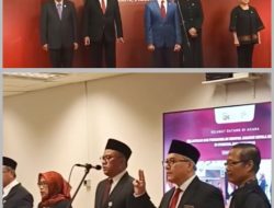 PELANTIKAN DAN PENGAMBILAN SUMPAH JABATAN KEPALA DEPARTEMEN OTERITAS JASA KEUANGAN
